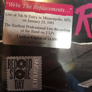 REPLACEMENTS - UNSUITABLE FOR AIRPLAY: THE LOST KFAI CONCERT (2LP) VINYL RSD 2022