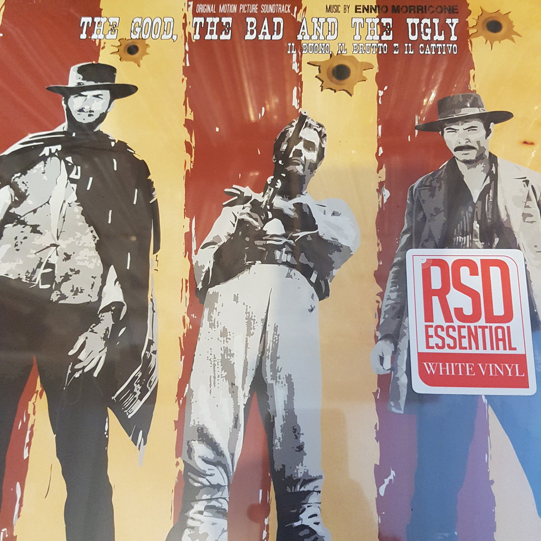 ENNIO MORRICONE - THE GOOD, THE BAD AND THE UGLY O.S.T. (WHITE COLOURED) VINYL RSD 2022