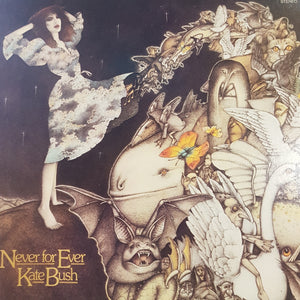KATE BUSH - NEVER FOR EVER (USED VINYL 1980 JAPANESE M-/EX)