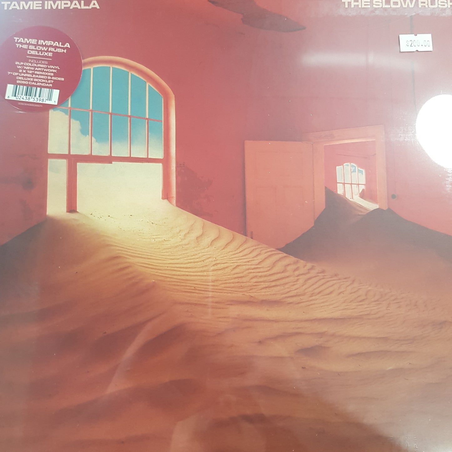 TAME IMPALA - SLOW RUSH (2x COLOURED LPs+ 2x 12" REMIXES + 7" B SIDES) VINYL BOX SET