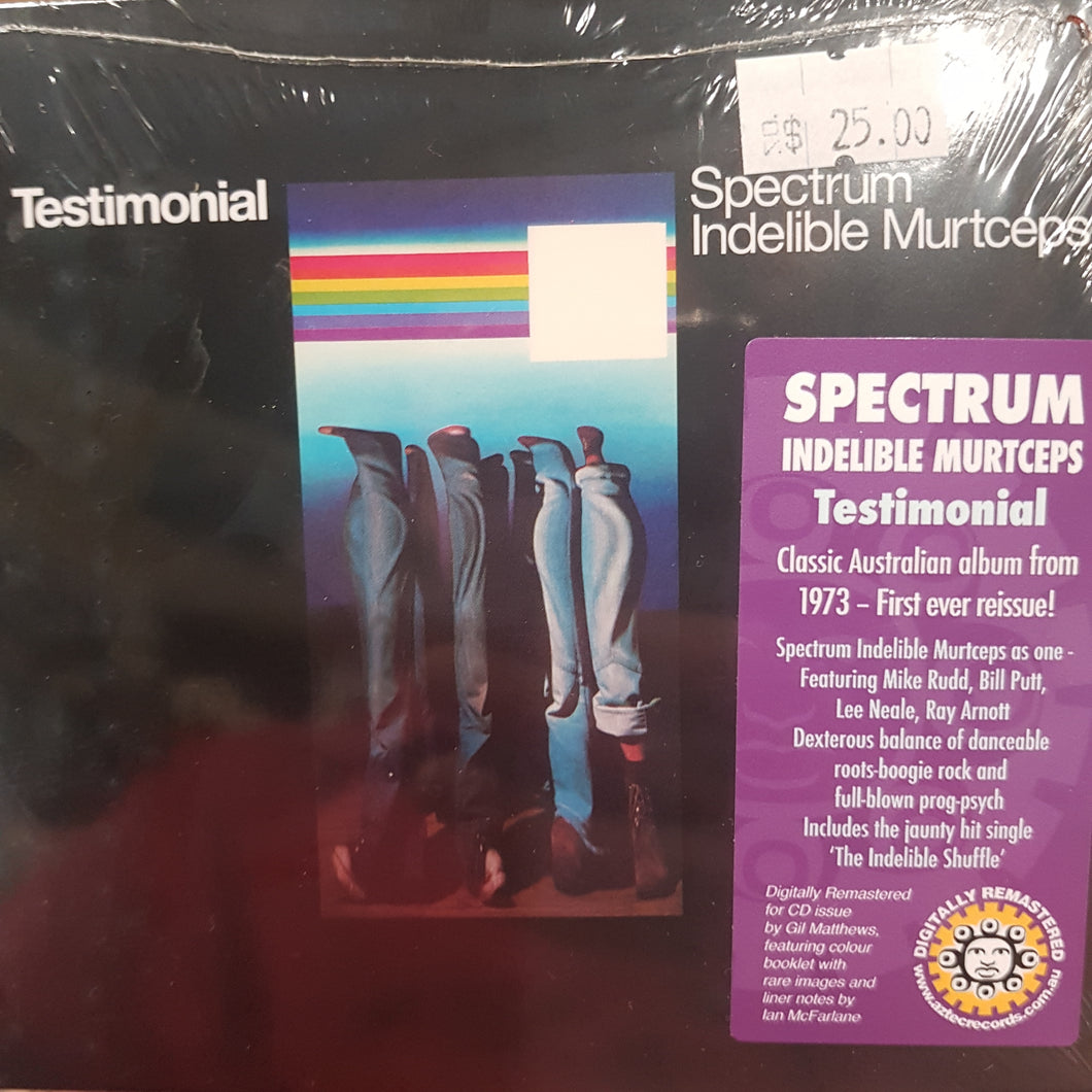SPECTRUM/INDELIBLE MURTCEPS ‎- TESTIMONIAL CD