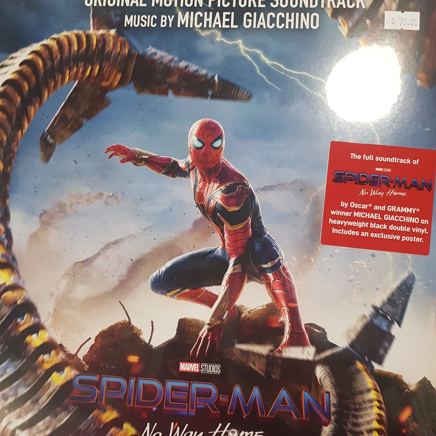 MICHAEL GIACCHINO - SPIDERMAN: NO WAY HOME (2LP) VINYL