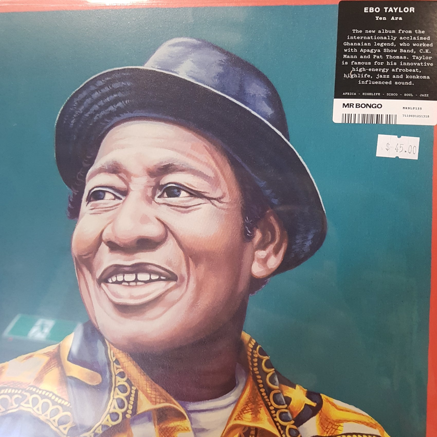 EBO TAYLOR - YEN ARA VINYL