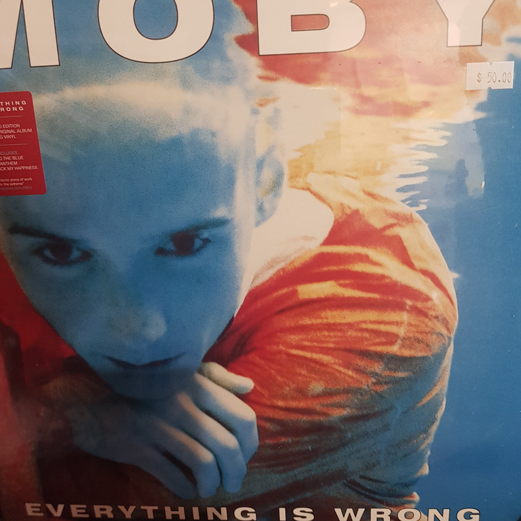 MOBY - EVERYTHING IS WRONG VINYL