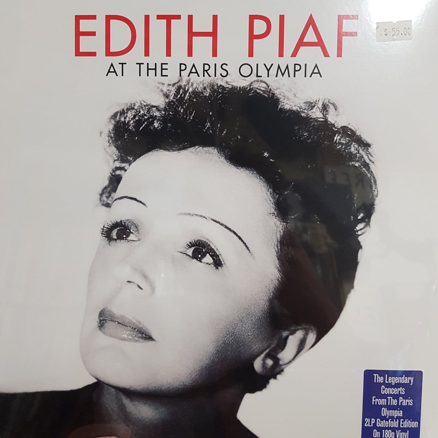 EDITH PIAF - AT THE OLYMPIA (2LP) VINYL