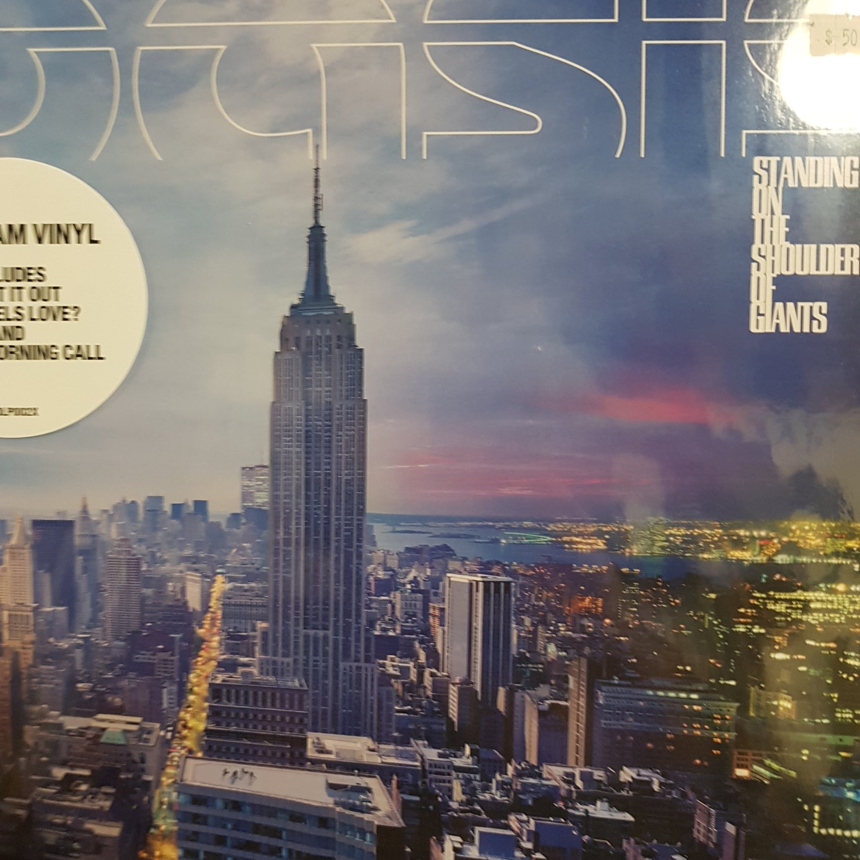 OASIS - STANDING ON THE SHOULDER OF GIANTS VINYL