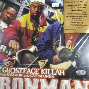 GHOSTFACE KILLAH - IRONMAN (25TH ANNIVERSARY EDITION) (BLUE AND RED COLOURED) (2LP) VINYL