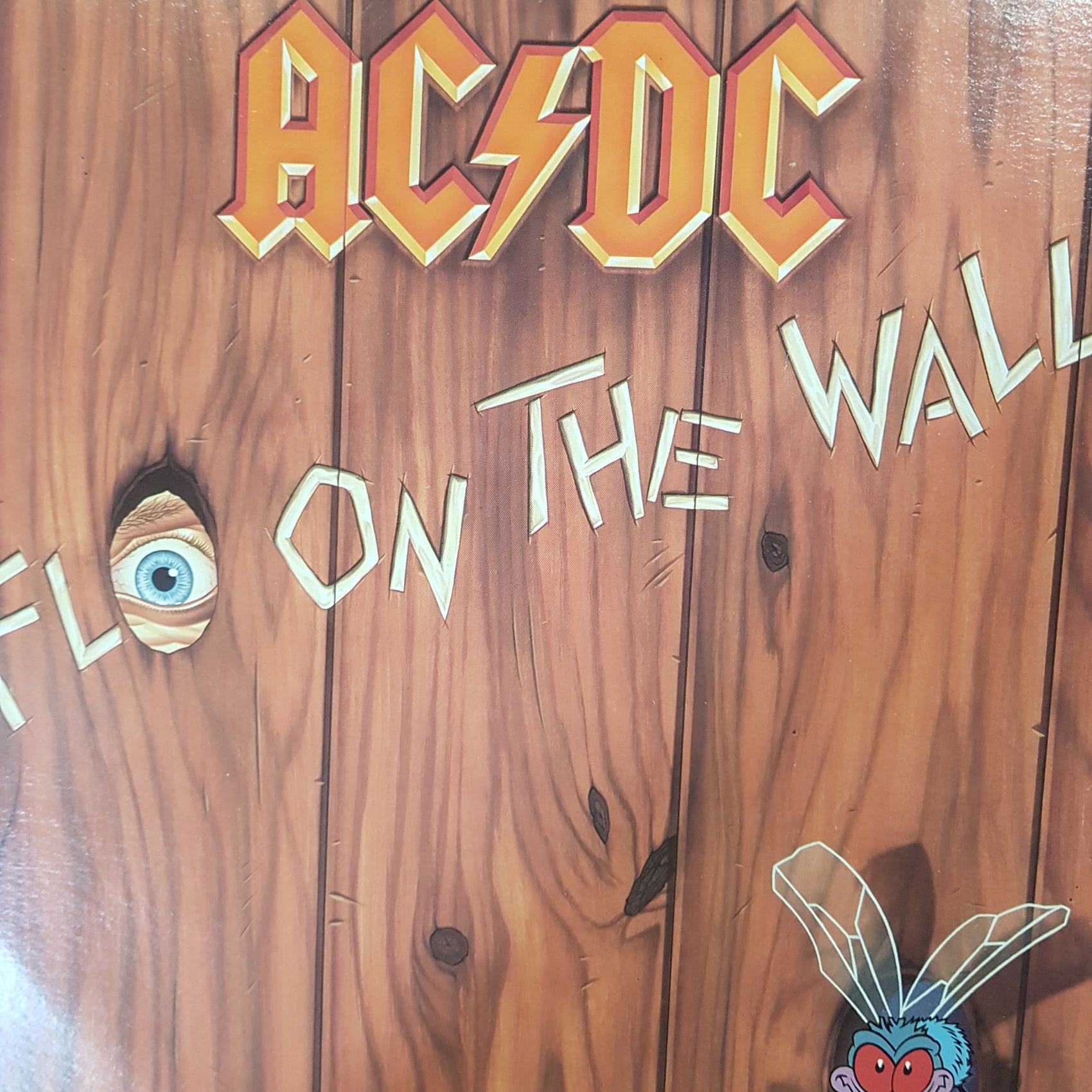 AC/DC - FLY ON THE WALL (USED VINYL 1985 AUS M-/EX+)