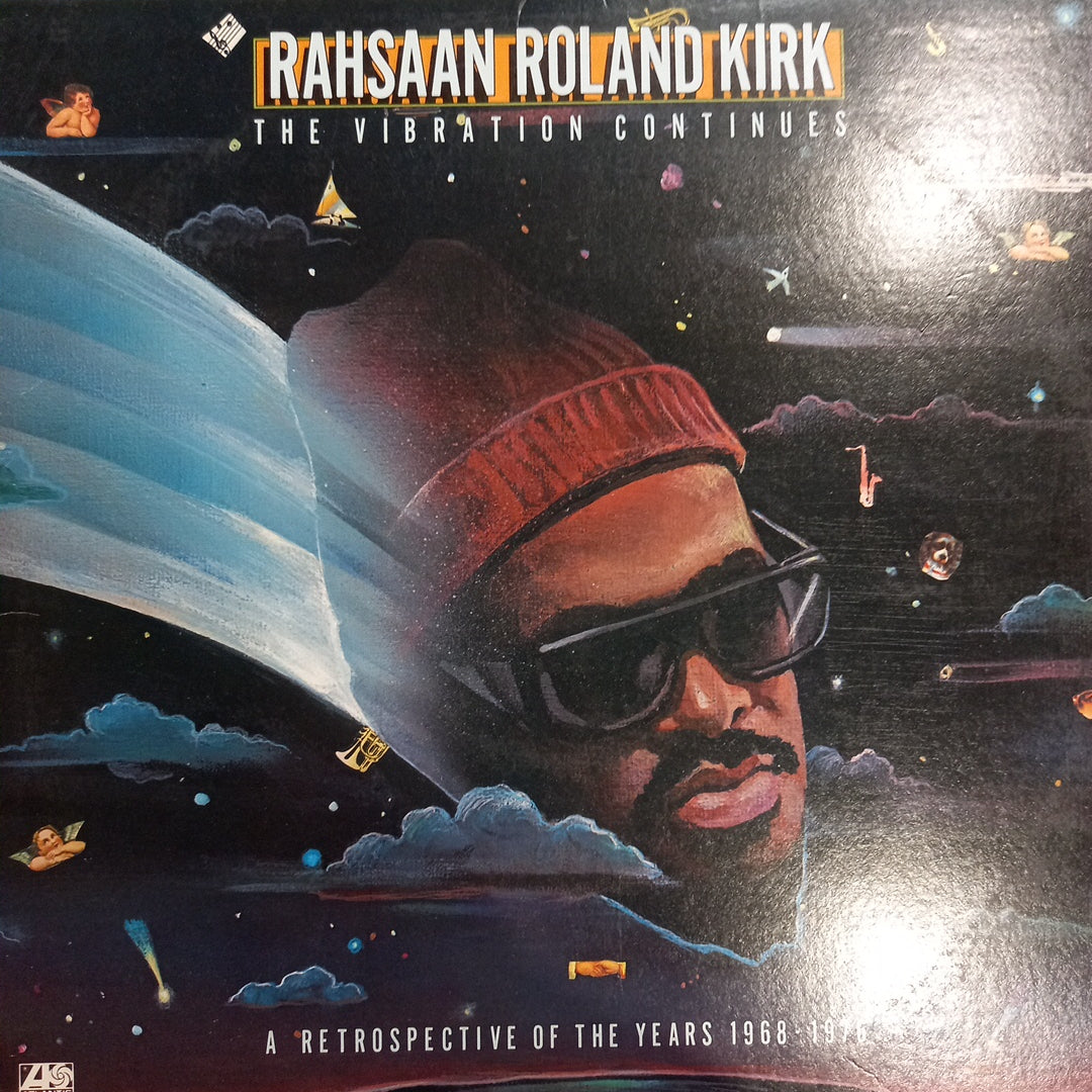RAHSAAN ROLAND KIRK - THE VIBRATION CONTINUES (USED VINYL 1978 U.S. 2LP M- EX+)