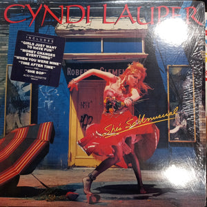 CYNDI LAUPER - SHES SO UNUSUAL (USED VINYL 1983 U.S. M- EX+)