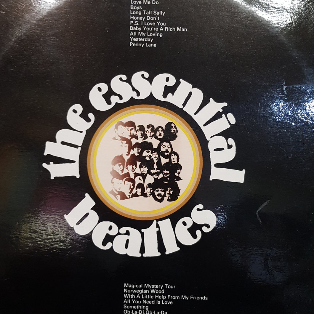 BEATLES - THE ESSENTIAL (USED VINYL 1979 AUS M-/EX)