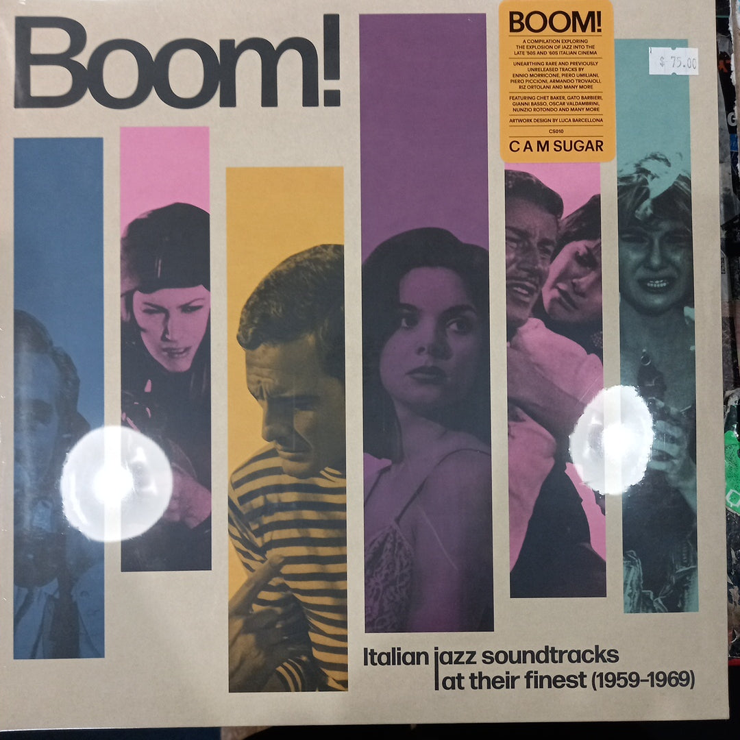 VARIOUS - BOOM! ITALIAN JAZZ SOUNDTRACKS AT THEIR FINEST (1959-69) VINYL