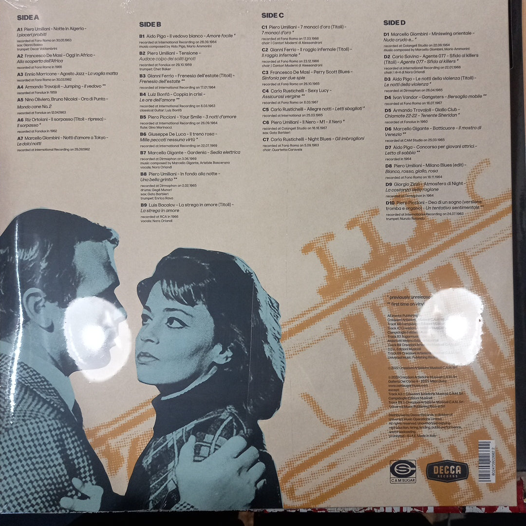 VARIOUS - BOOM! ITALIAN JAZZ SOUNDTRACKS AT THEIR FINEST (1959-69) VINYL
