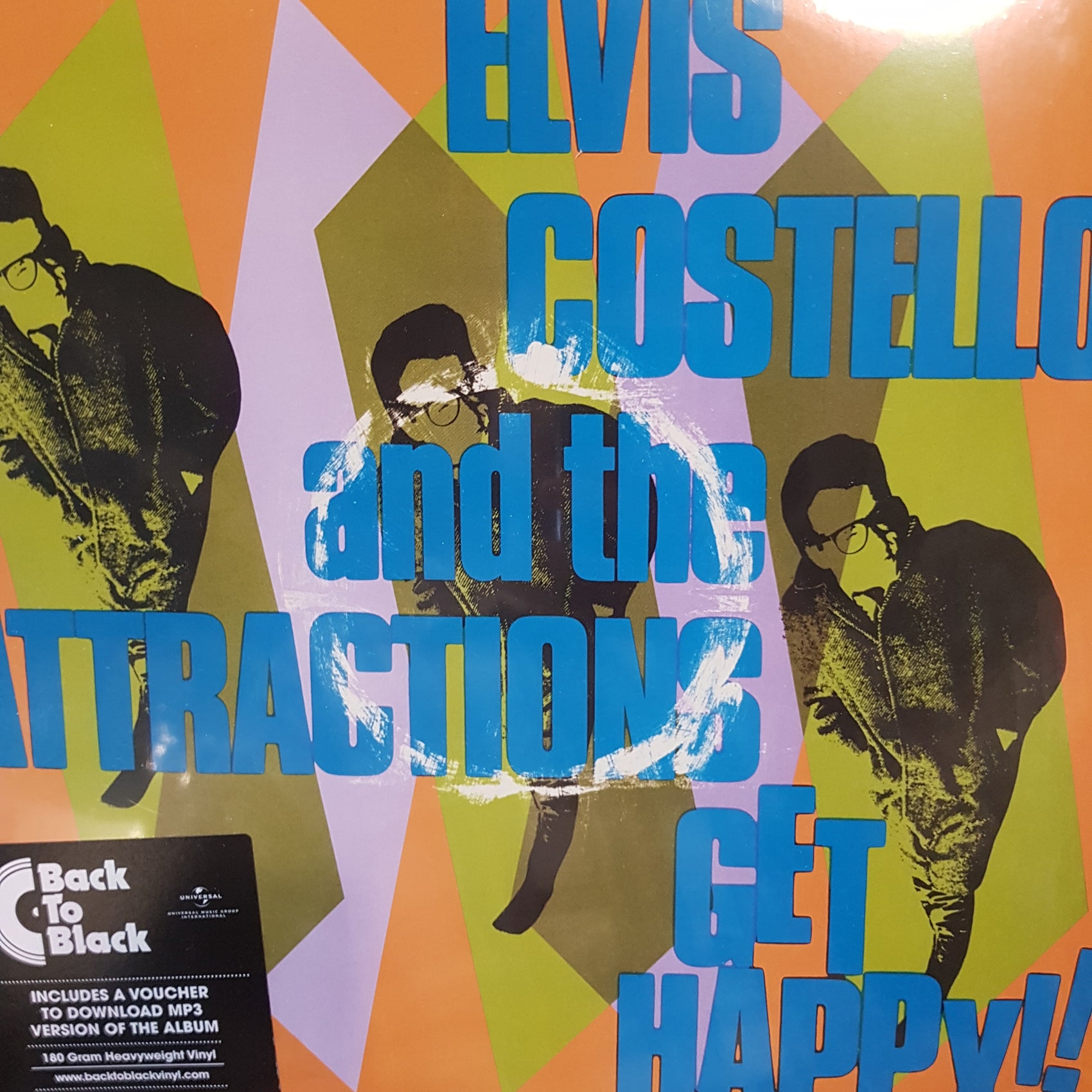 ELVIS COSTELLO - GET HAPPY (2LP) VINYL