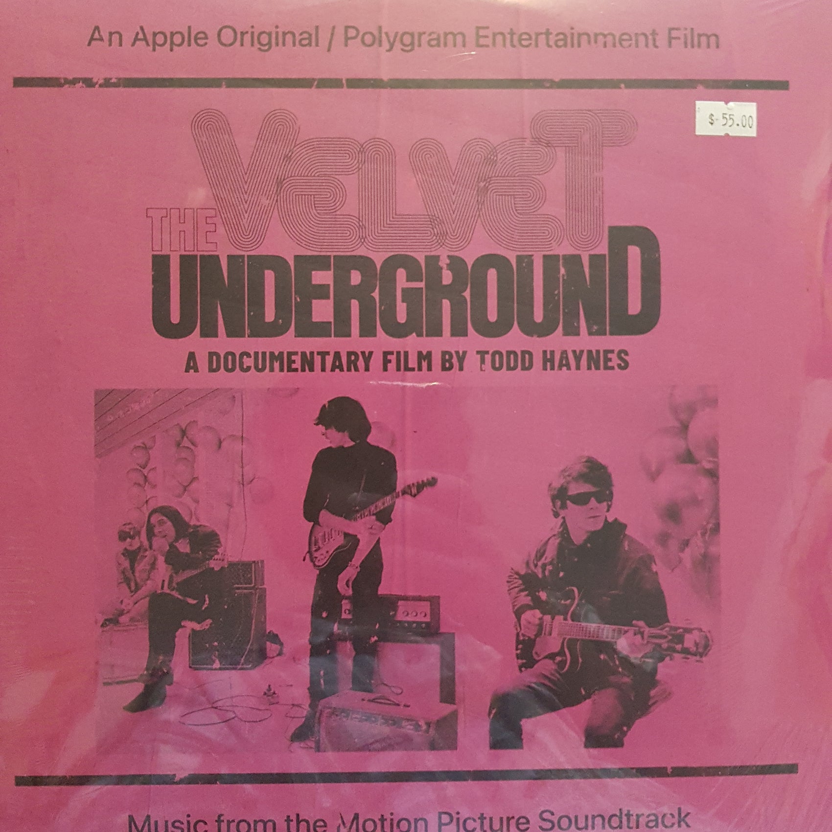 VARIOUS ARTISTS - VELVET UNDERGROUND: A DOCUMENTARY FILM BY TODD HAYNES  (2LP) VINYL