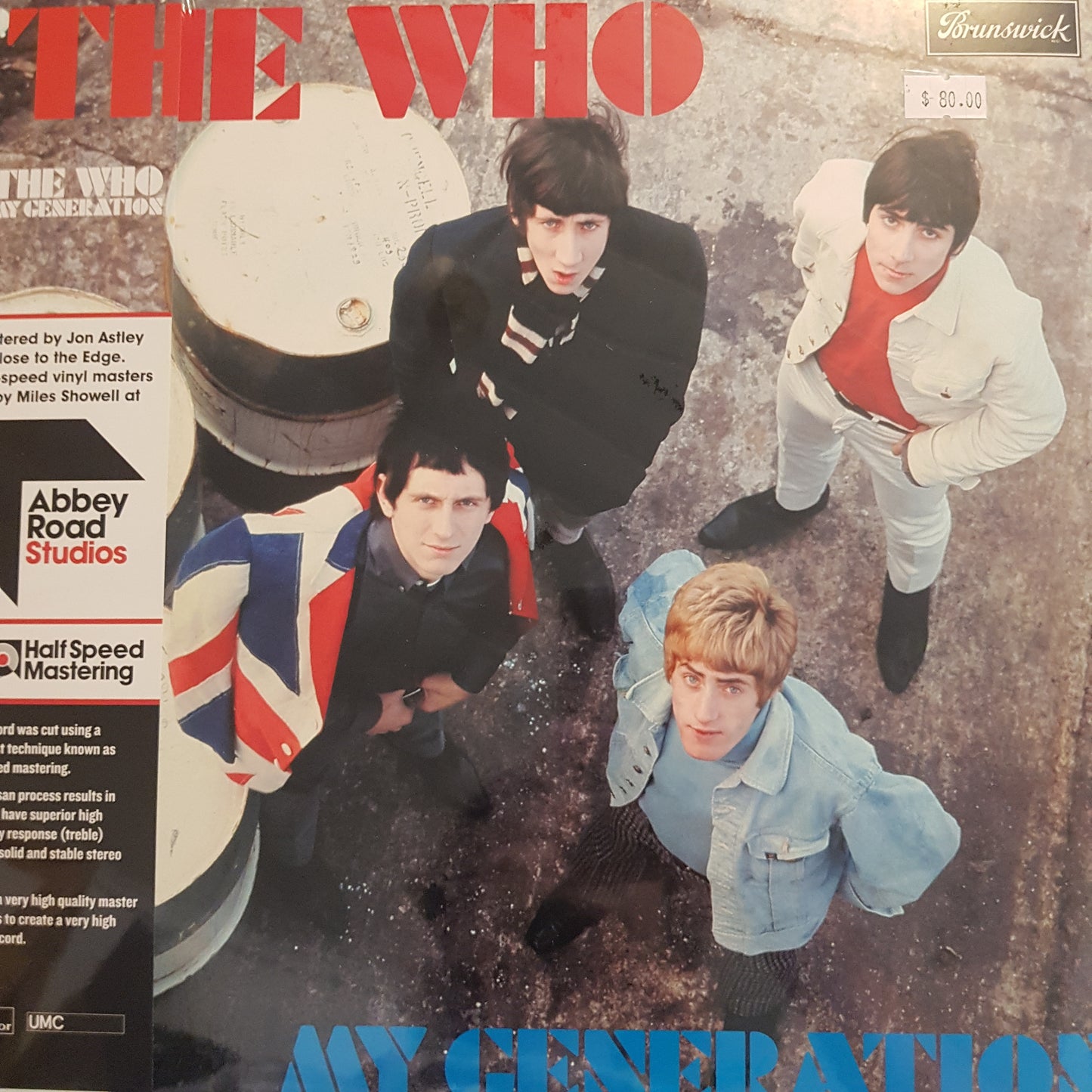 WHO - MY GENERATION (1/2 SPEED MASTERED) VINYL