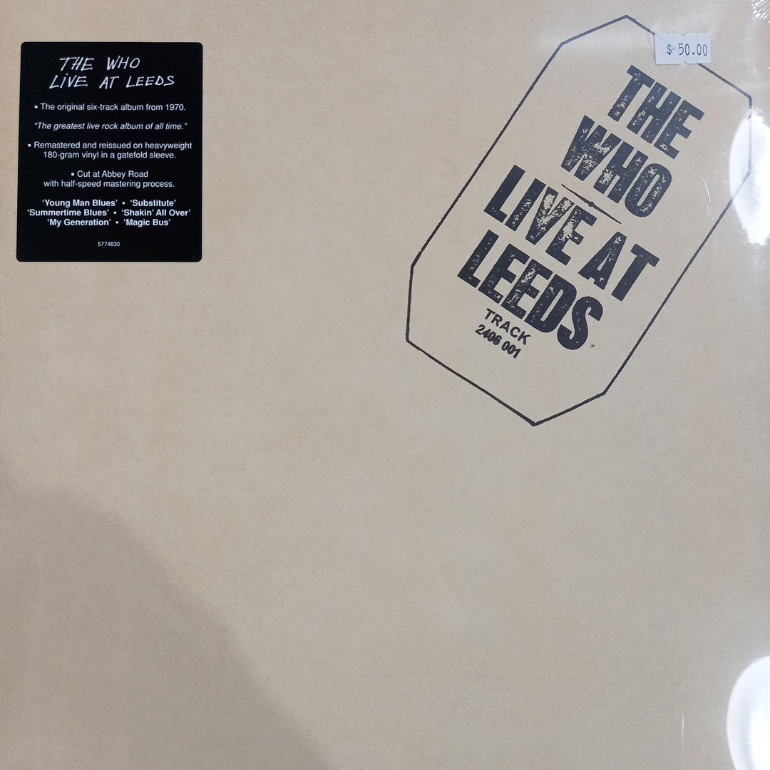 WHO - LIVE ST LEEDS VINYL