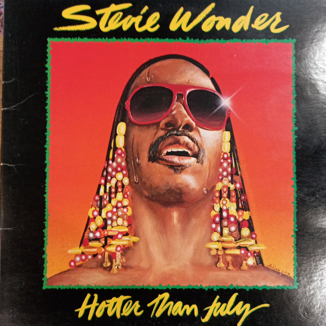 STEVIE WONDER - HOTTER THAN JULY (USED VINYL 1980 JAPANESE EX+/EX+)