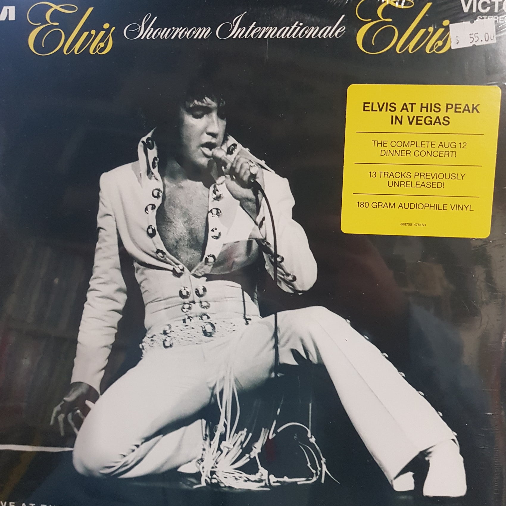 ELVIS PRESLEY - LIVE AT THE INTERNATIONAL HOTEL DINNER SHOW 1970 (2LP) VINYL