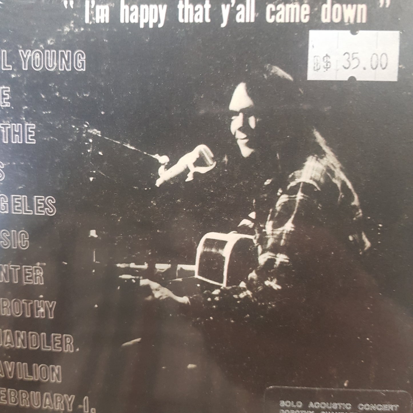 NEIL YOUNG  - DOROTHY CHANDLER PAVILION 1971 CD