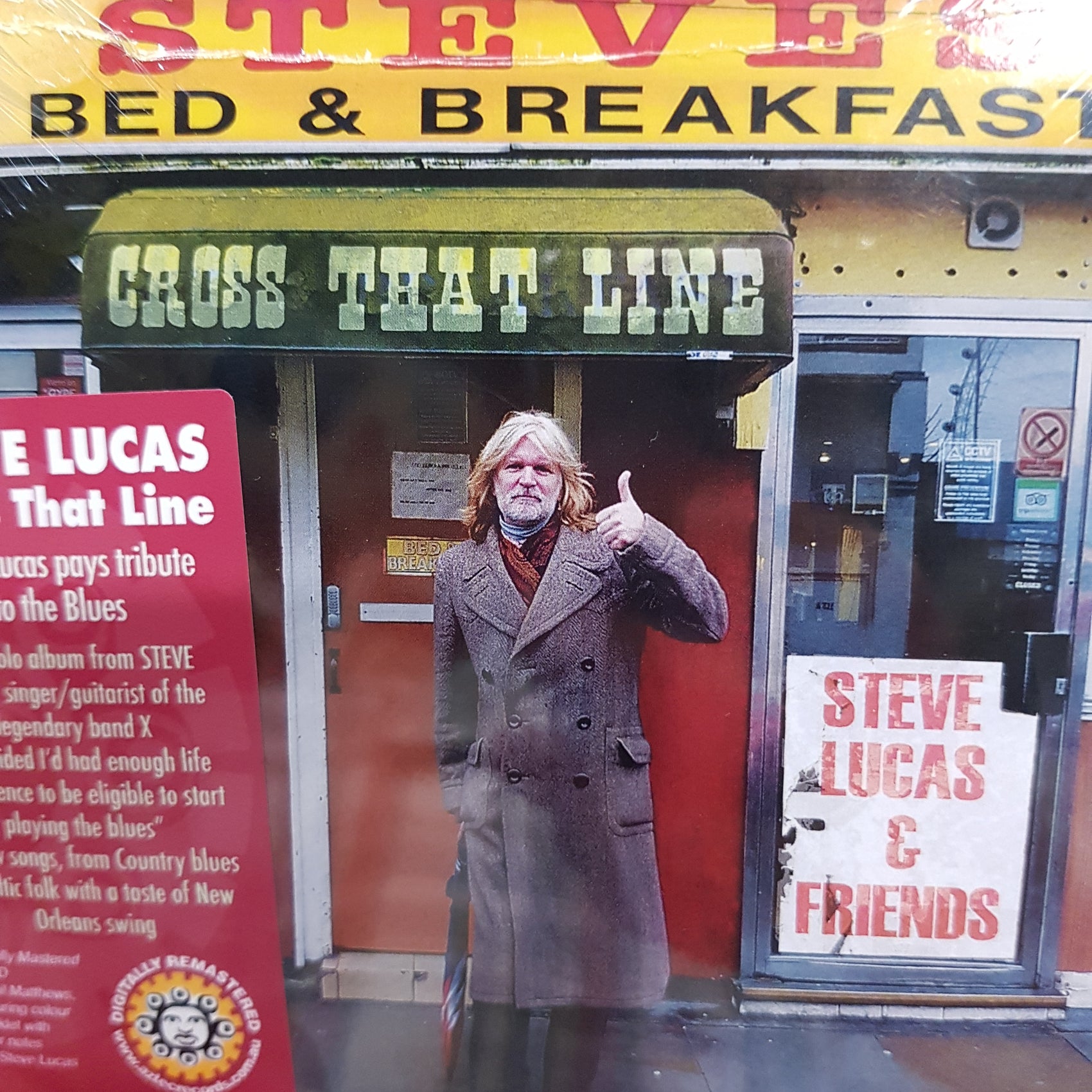 STEVE LUCAS - CROSS THAT LINE ‎CD