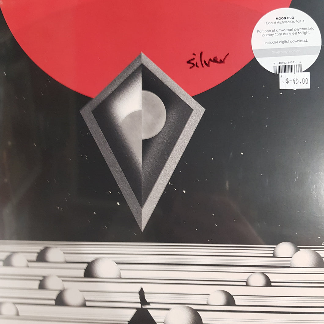 MOON DUO - OCCULT ARCHITECTURE VOL 1 (SILVER COLOURED) VINYL