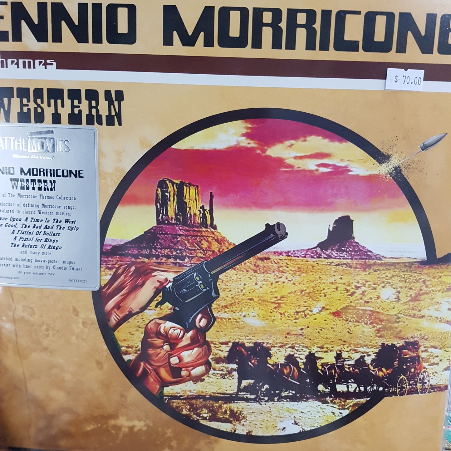 ENNIO MORRICONE - WESTERN O.S.T. (2LP) VINYL