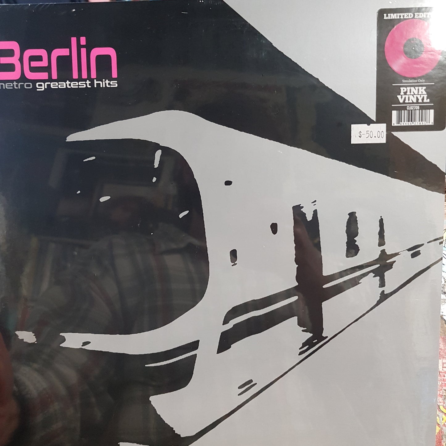 BERLIN - METRO: GREATEST HITS (PINK COLOURED) VINYL