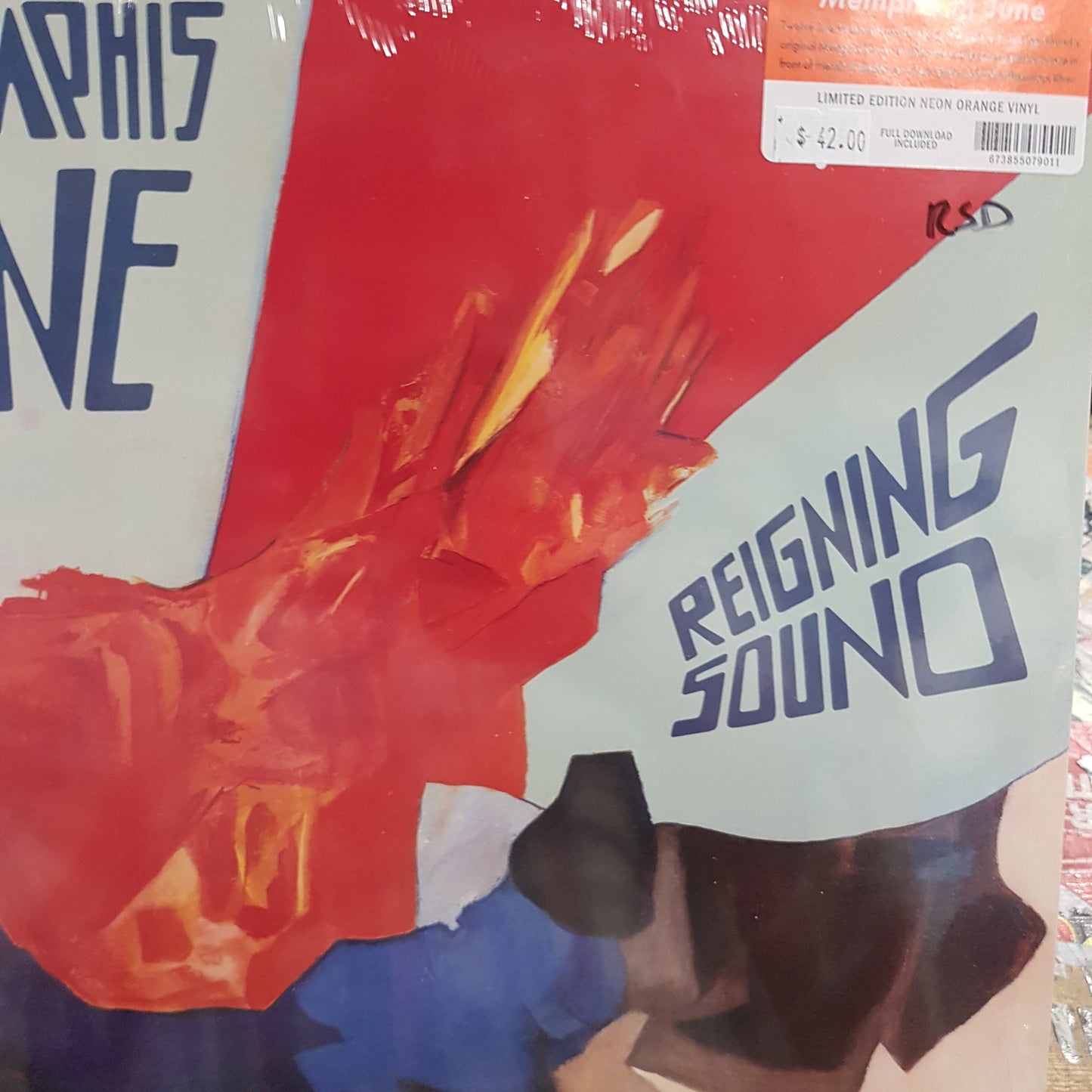 REIGNING SOUND - MEMPHIS IN JUNE (ORANGE COLOURED) VINYL RSD 2022