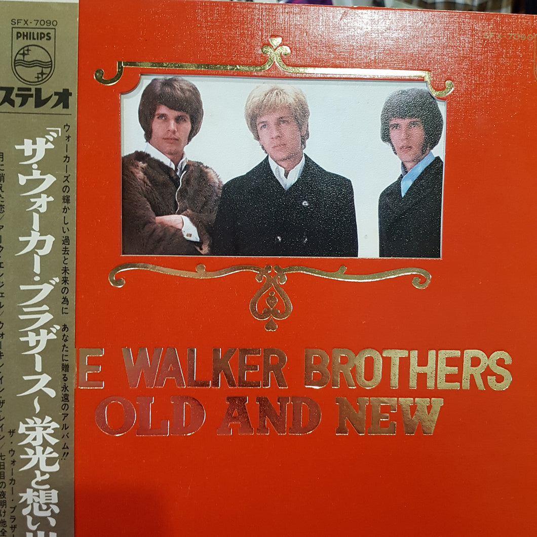 WALKER BROTHERS - OLD AND NEW (USED VINYL 1969 JAPANESE EX/EX-)