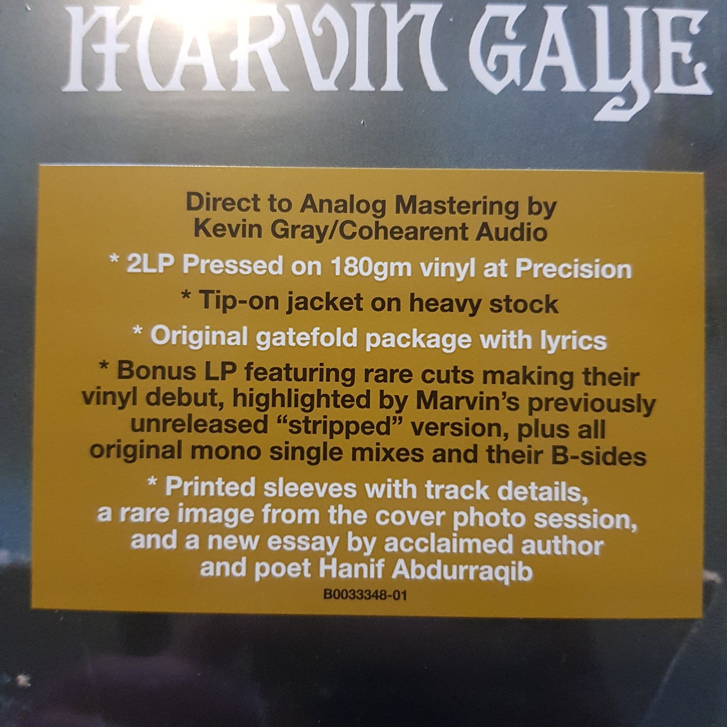 MARVIN GAYE - WHAT'S GOING ON (2LP) SET