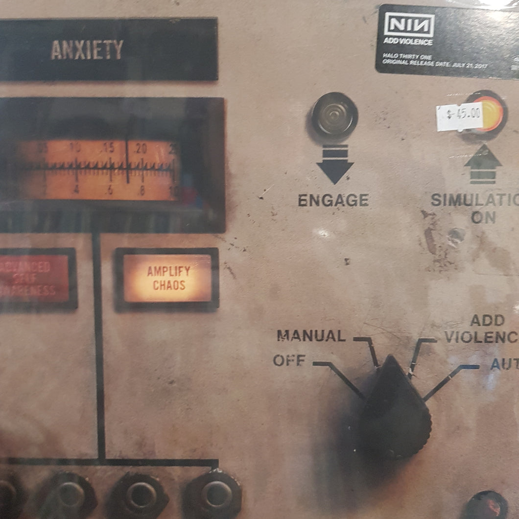 NINE INCH NAILS - ADD VIOLENCE VINYL