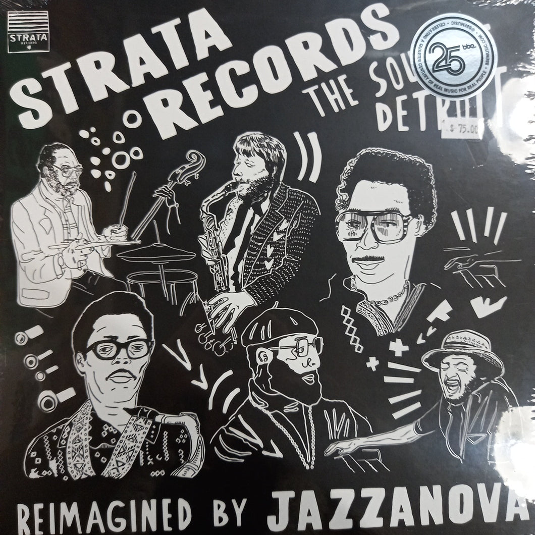 VARIOUS - THE SOUNDS OF DETROIT, REIMAGINED BY JAZZANOVA VINYL
