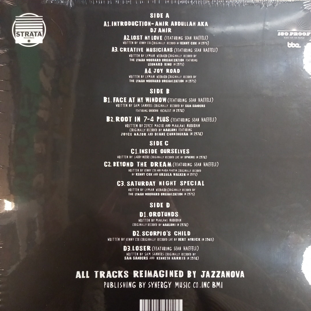 VARIOUS - THE SOUNDS OF DETROIT, REIMAGINED BY JAZZANOVA VINYL