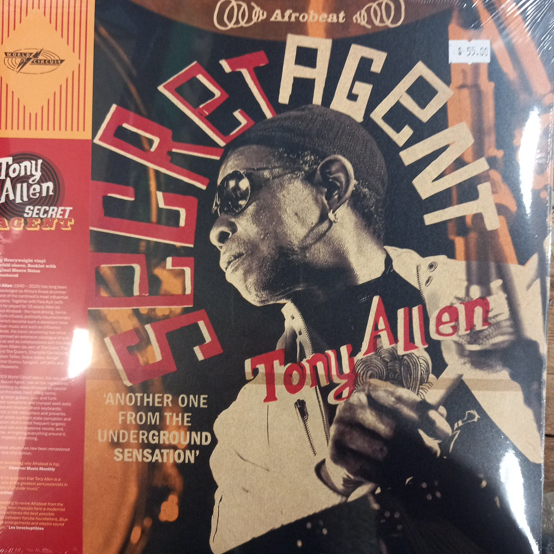TONY ALLEN - SECRET AGENT (2LP) VINYL
