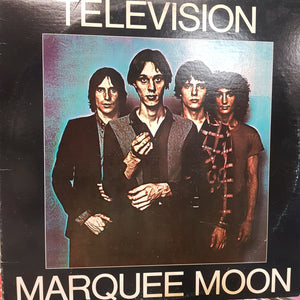 TELEVISION - MARQUEE MOON (USED VINYL 1977 US EX+/EX-)
