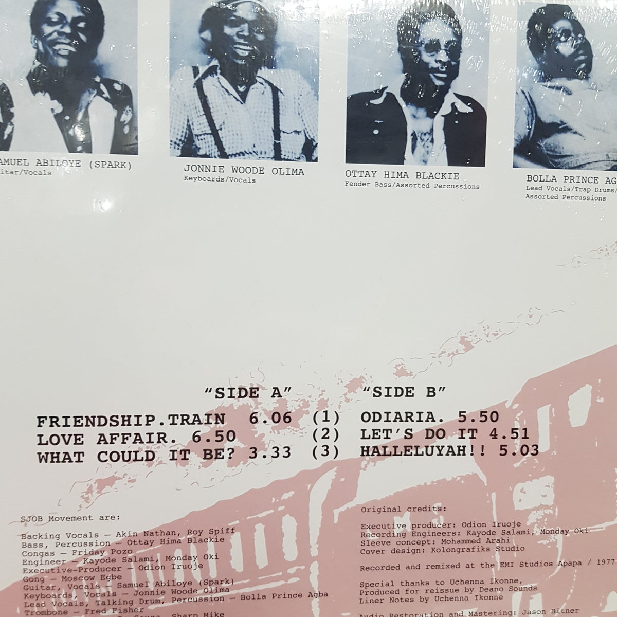 SJOB MOVEMENT - FRIENDSHIP TRAIN VINYL