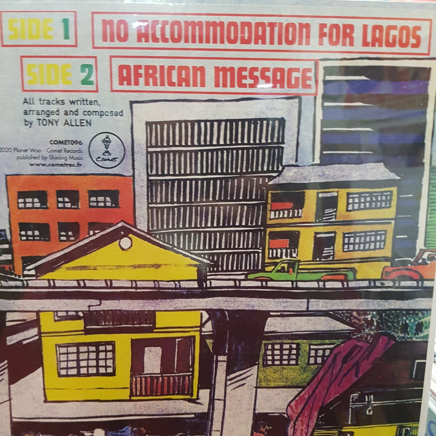 TONY ALLEN AND AFRIKA 70 - NO ACCOMIDATION FOR LAGOS VINYL