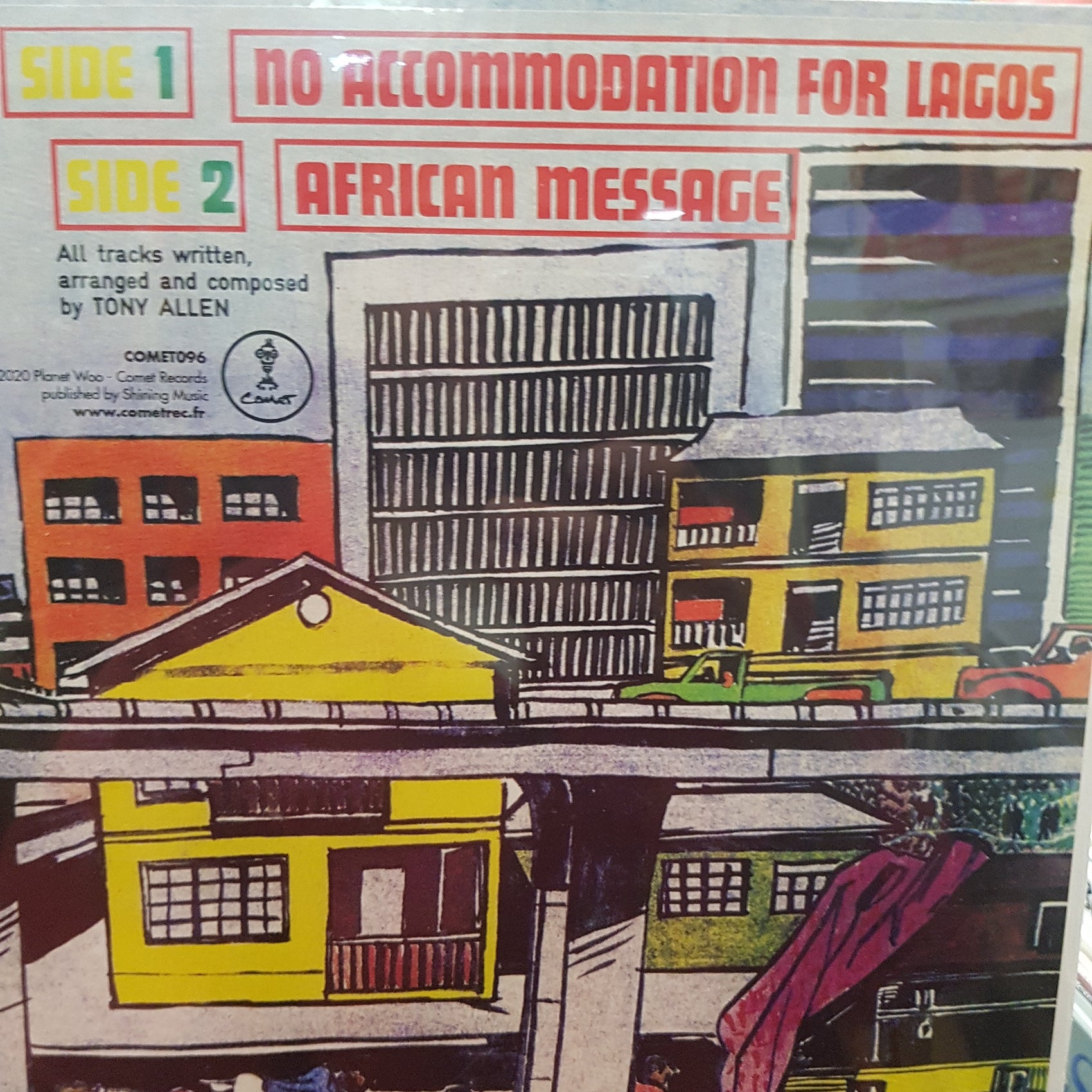 TONY ALLEN AND AFRIKA 70 - NO ACCOMIDATION FOR LAGOS VINYL