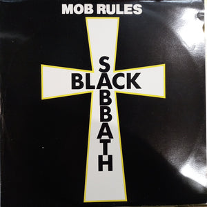 BLACK SABBATH - MOB RULES (USED VINYL 1981 U.K. 12" M- EX+)