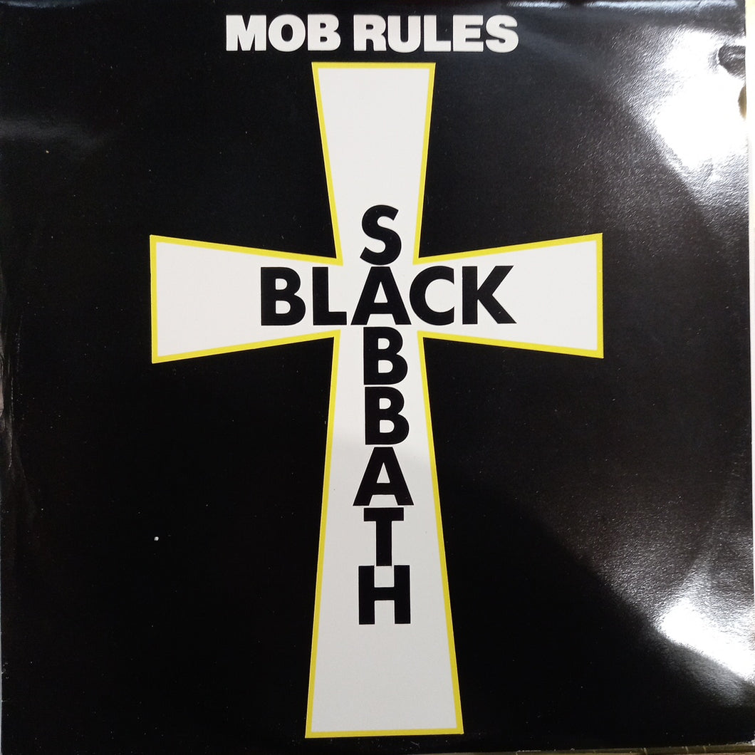 BLACK SABBATH - MOB RULES (USED VINYL 1981 U.K. 12