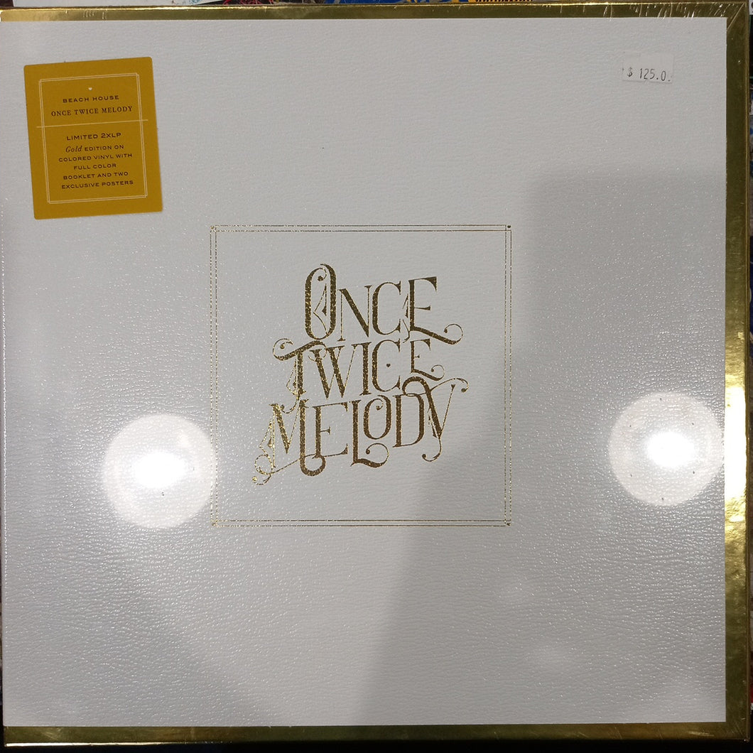 BEACH HOUSE - ONCE TWICE MELODY, LIMITED EDITION 2XL GOLD VINYL BOX SET