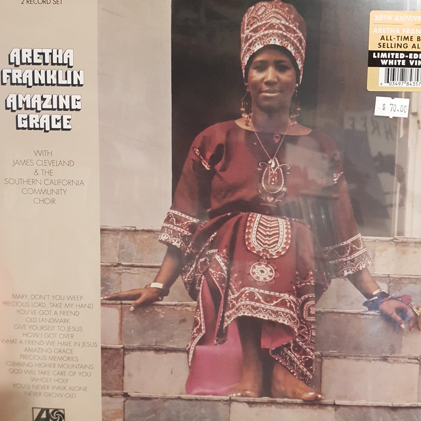 ARETHA FRANKLIN - AMAZING GRACE 50TH ANNIVERSARY (2LP) VINYL