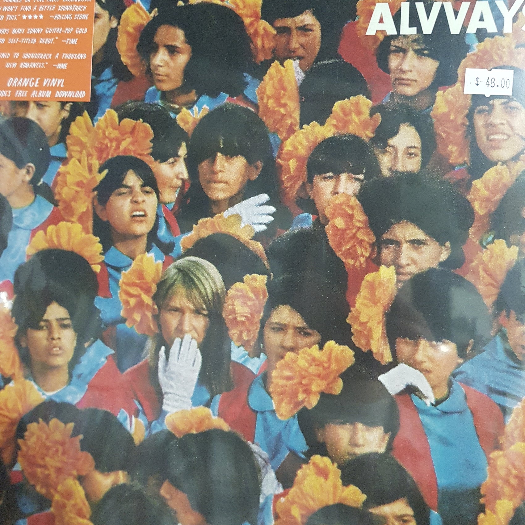 ALVVAYS - SELF TITLED (ORANGE COLOURED) VINYL