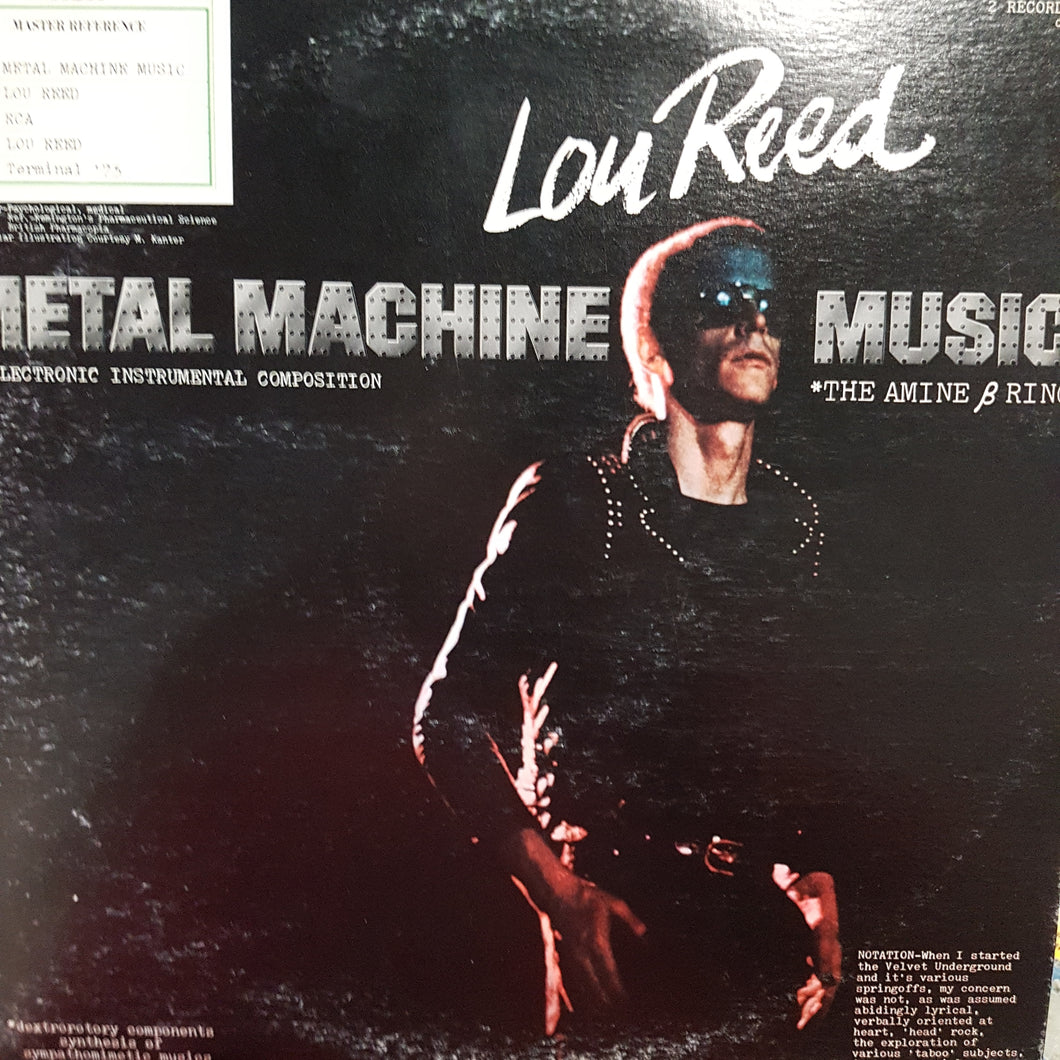 LOU REED - METAL MACHINE MUSIC (USED VINYL 1975 US M-/EX)