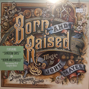 JOHN MAYER - BORN AND RAISED (2LP+CD) VINYL