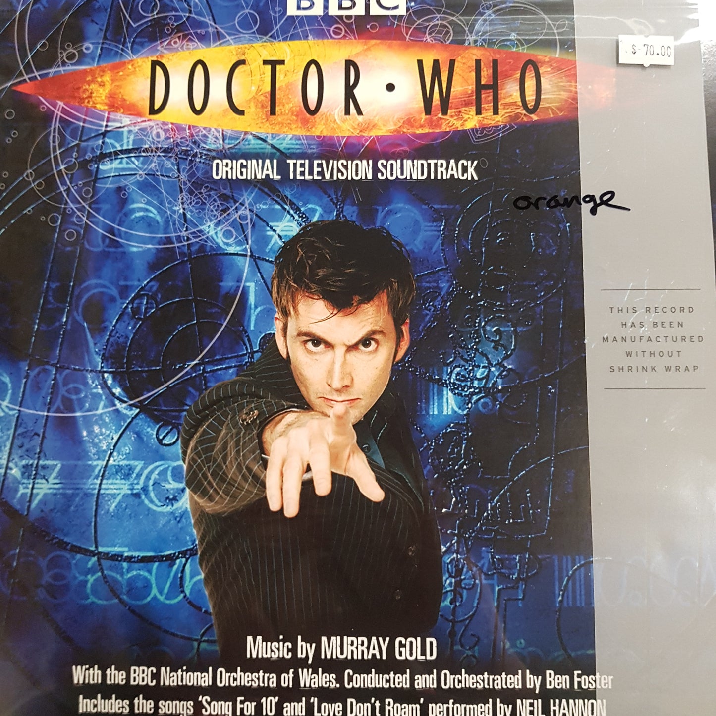 MURRAY GOLD - DOCTOR WHO O.S.T. (ORANGE COLOURED) VINYL