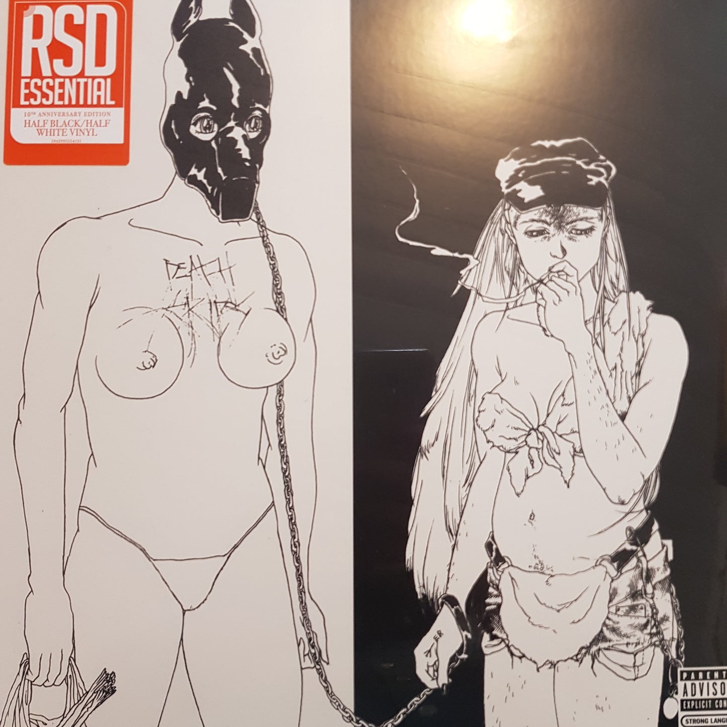 DEATH GRIPS - THE MONEY STORE (HALF BLACK AND WHITE COLOURED) VINYL JUNE RSD 2022