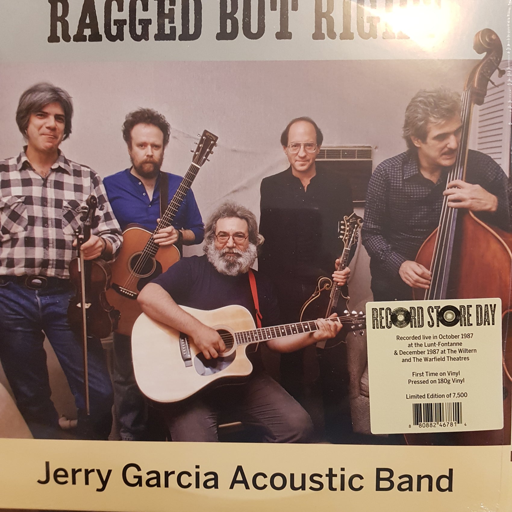 JERRY GARCIA BAND - RAGGED BUT RIGHT (2LP) VINYL JUNE RSD 2022