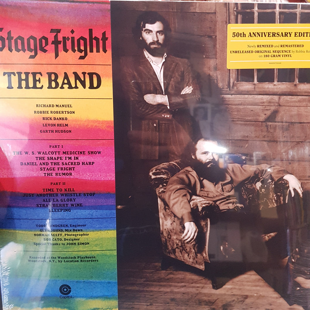 BAND - STAGE FRIGHT (50TH ANNIVERSARY) VINYL